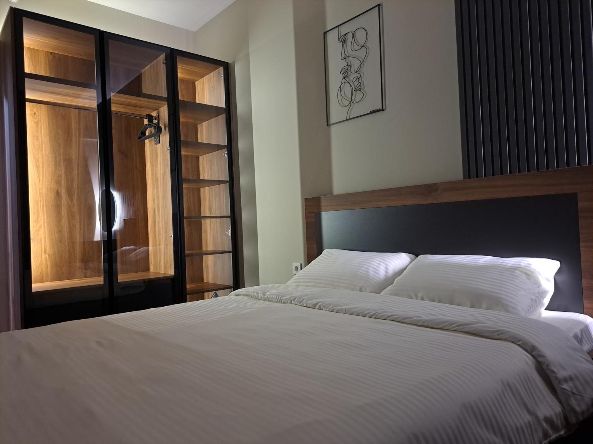 Anika Luxury Apartment At Diamond Center Skopje Bagian luar foto